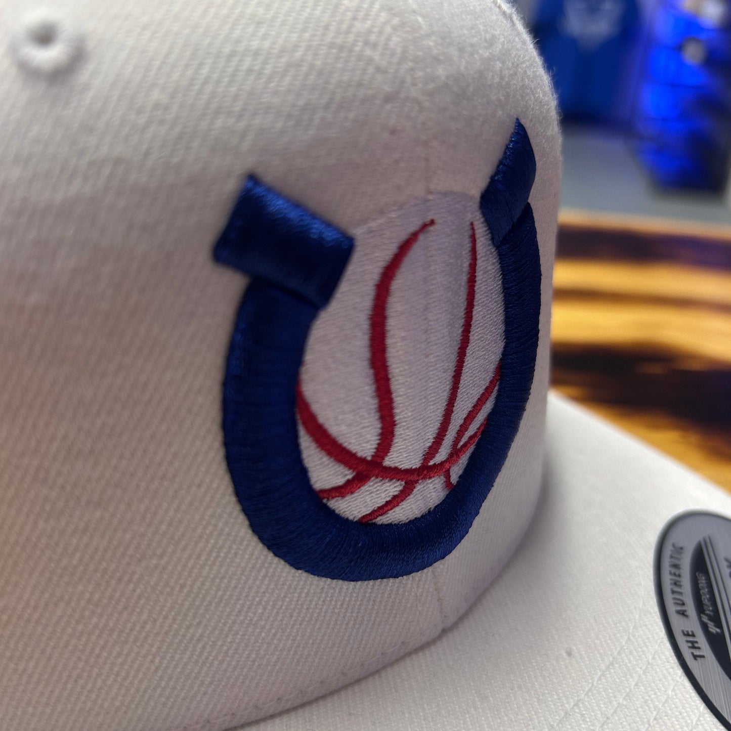 Horseshoe Basketball 3D Puff