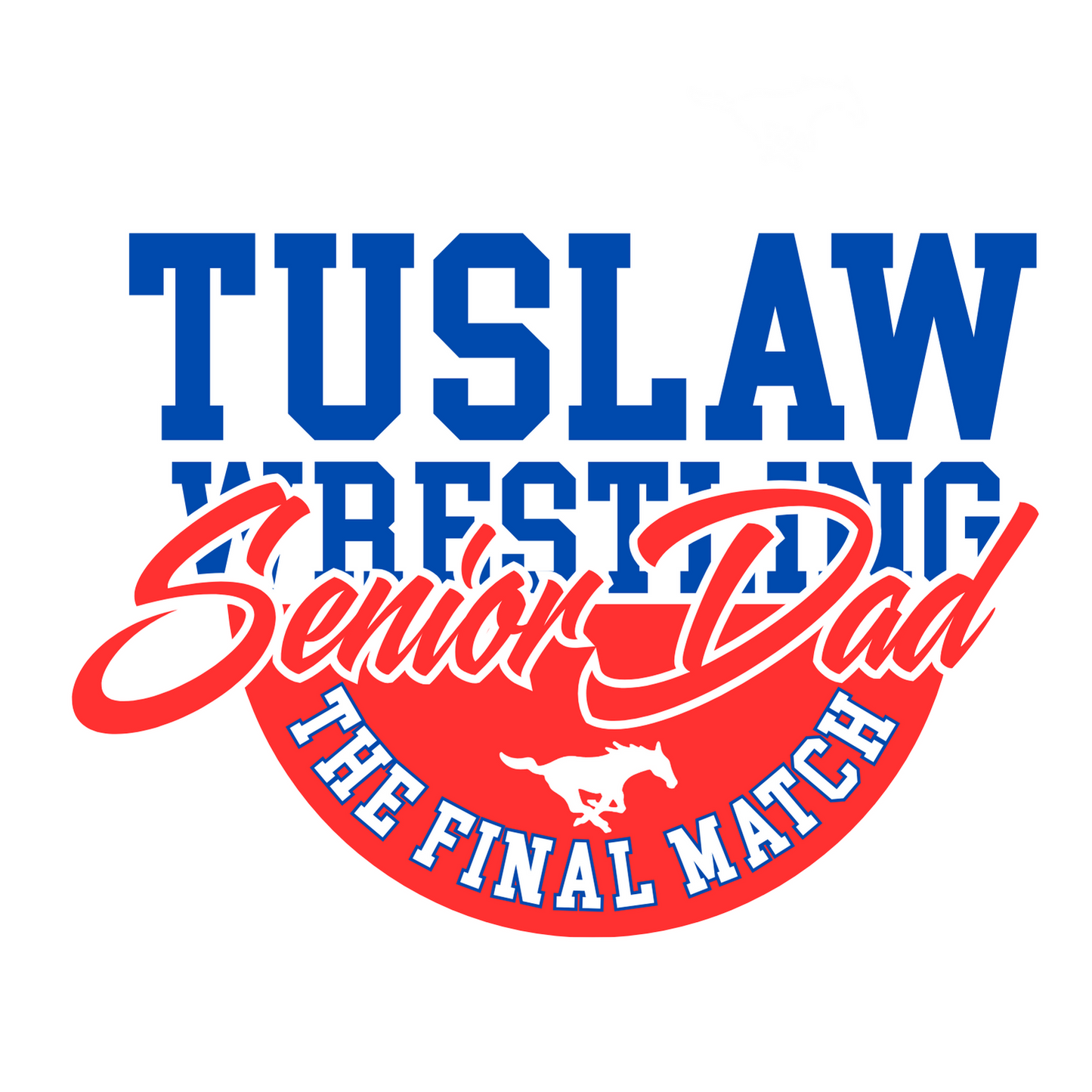 SENIOR DAD WRESTLING