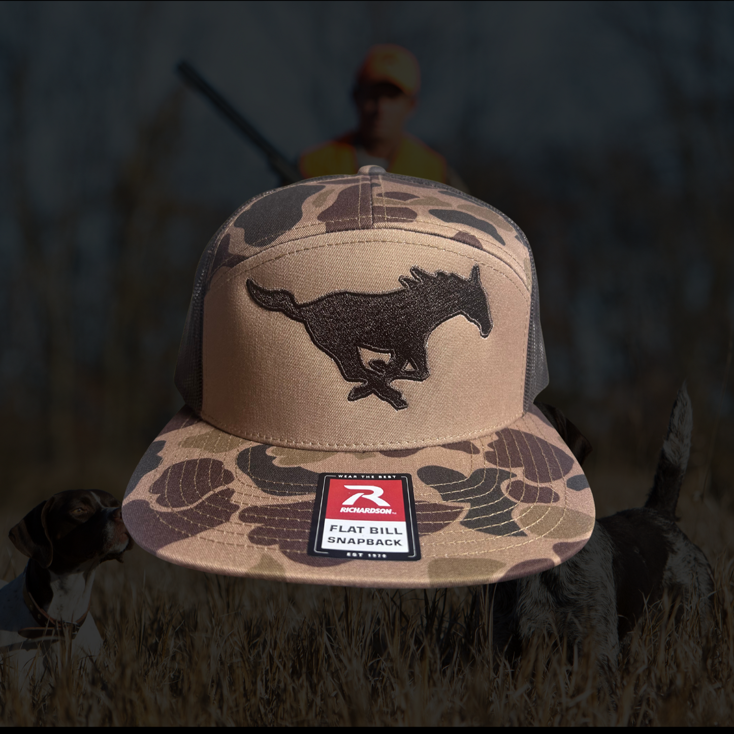 Duck Camo Mustang Richardson Hat
