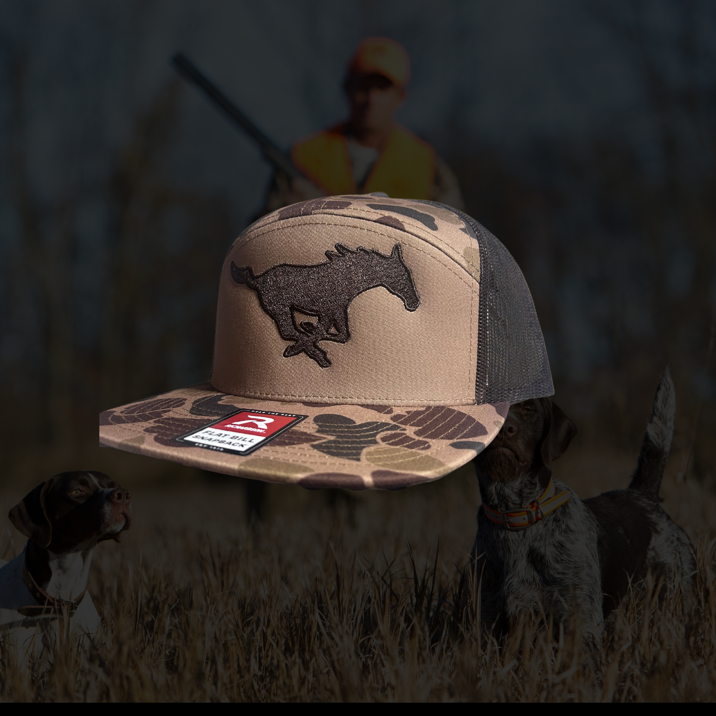 Duck Camo Mustang Richardson Hat