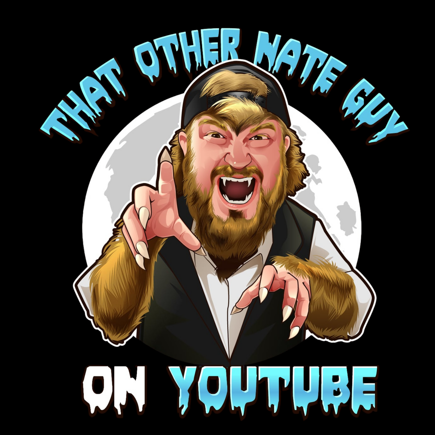 Werewolf Nate (Front and Back)