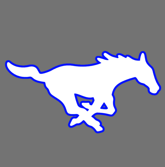 Running Mustang Sticker