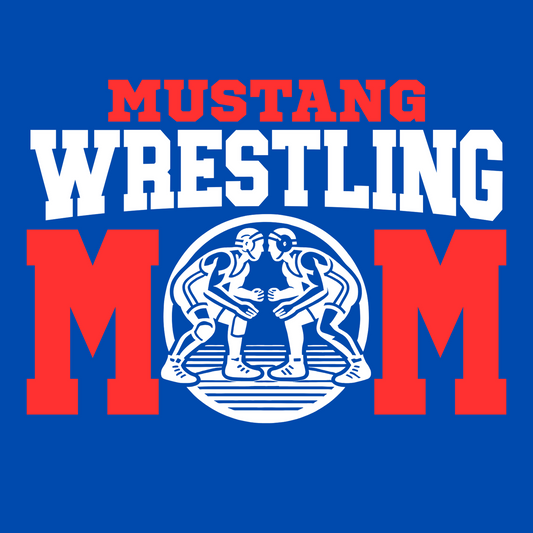 Mustang Wrestling Mom