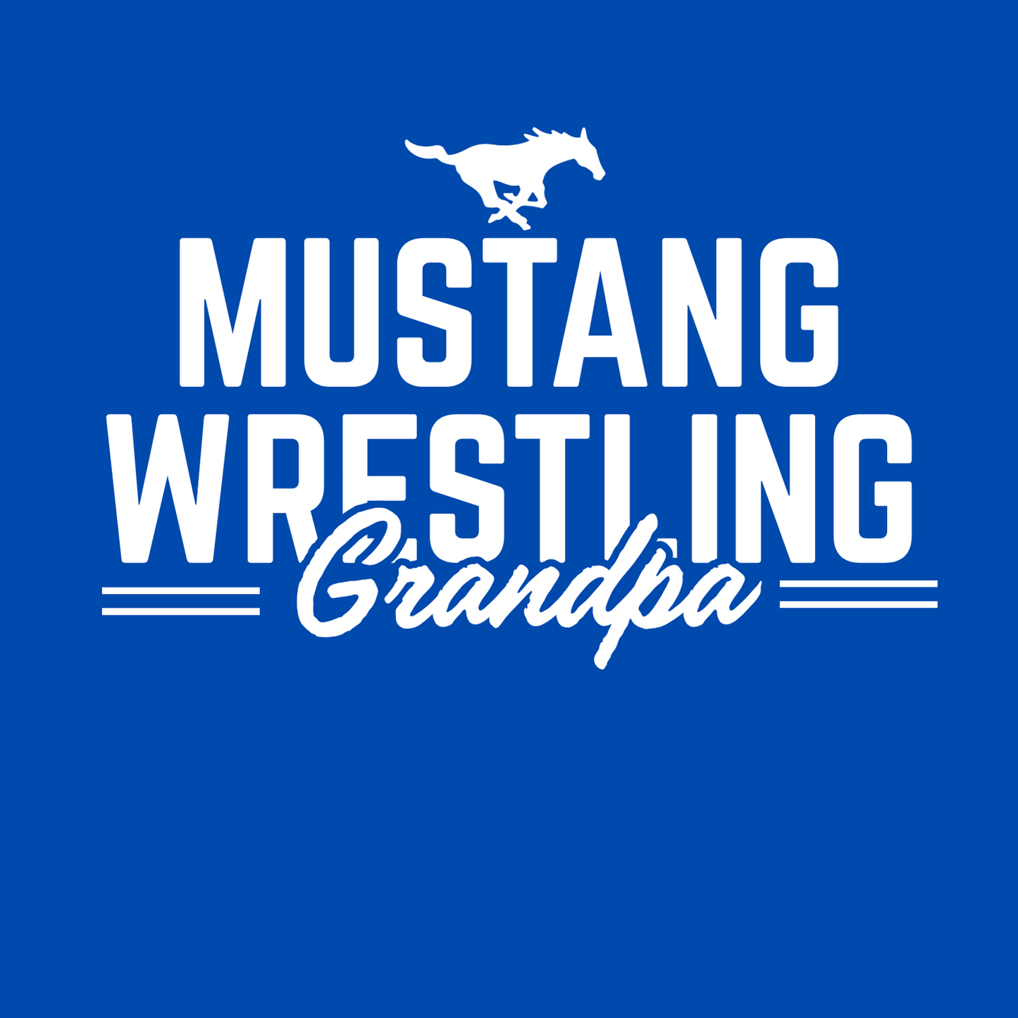 Mustang Wrestling - Grandpa