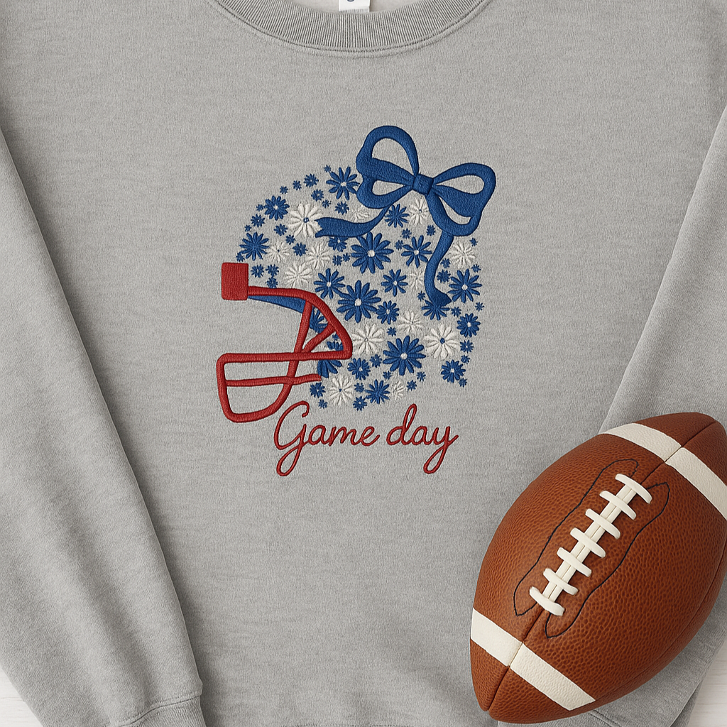 Embroidered Game Day