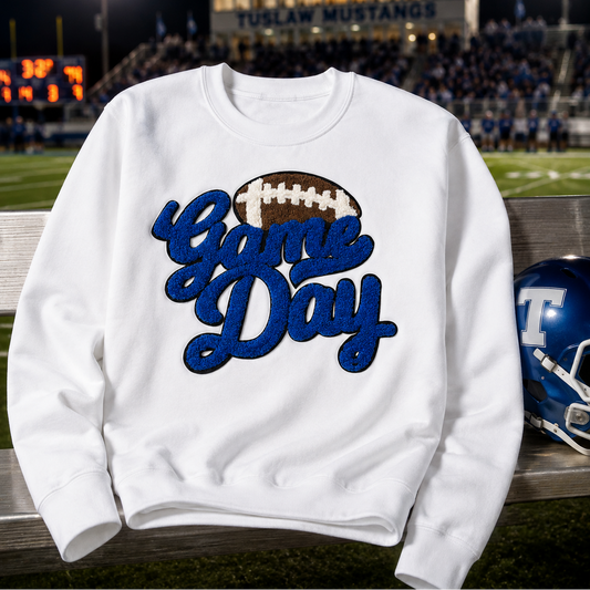 Game Day Chenille Crewneck