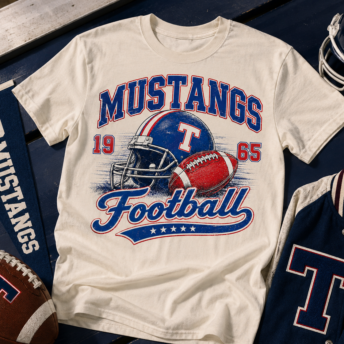 1965 Mustang Football