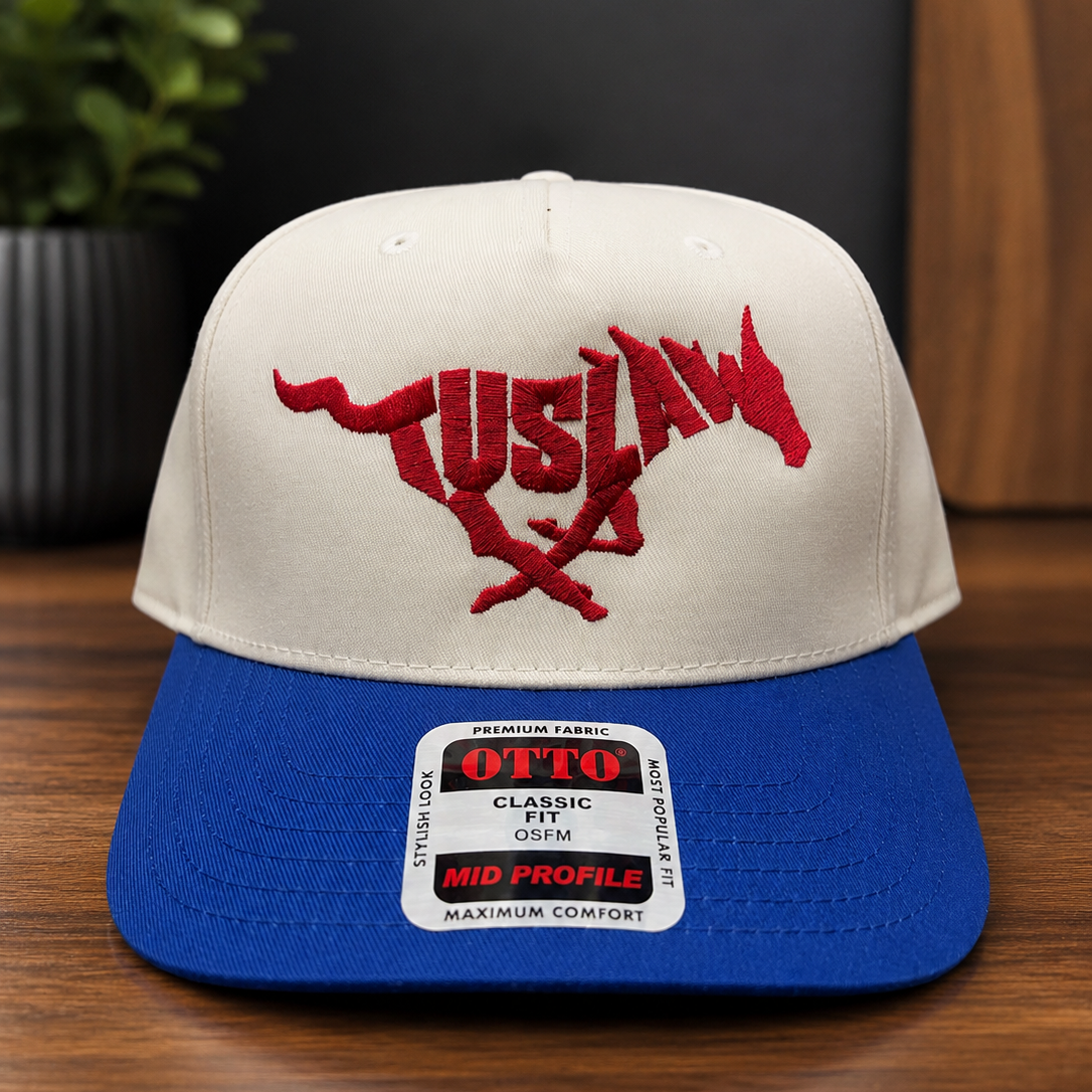 Tuslaw Mustang Text Otto Cap
