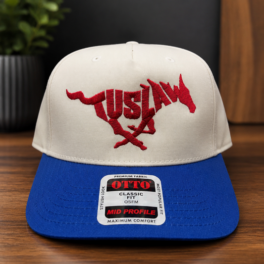 Tuslaw Mustang Text Otto Cap