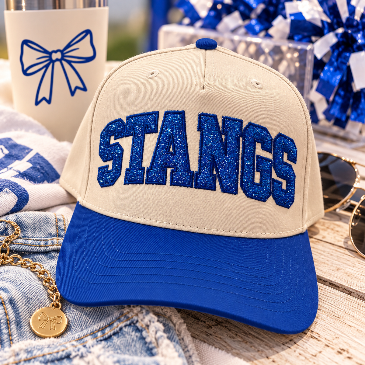 Glitter Stangs Otto Cap